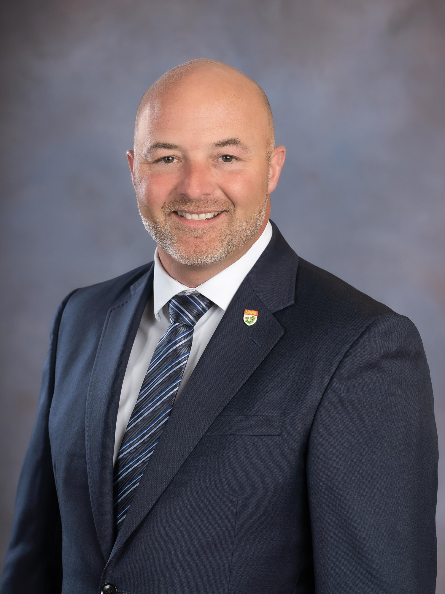 A formal photo of Robin Croucher, Member for Souris-Elmira